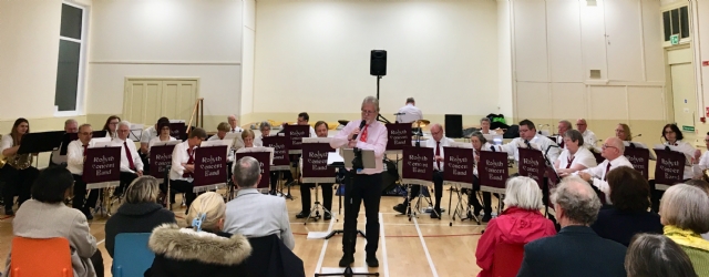 Rosyth Concert Band at a fundraising concert Rosyth Concert Band at a fundraising concert