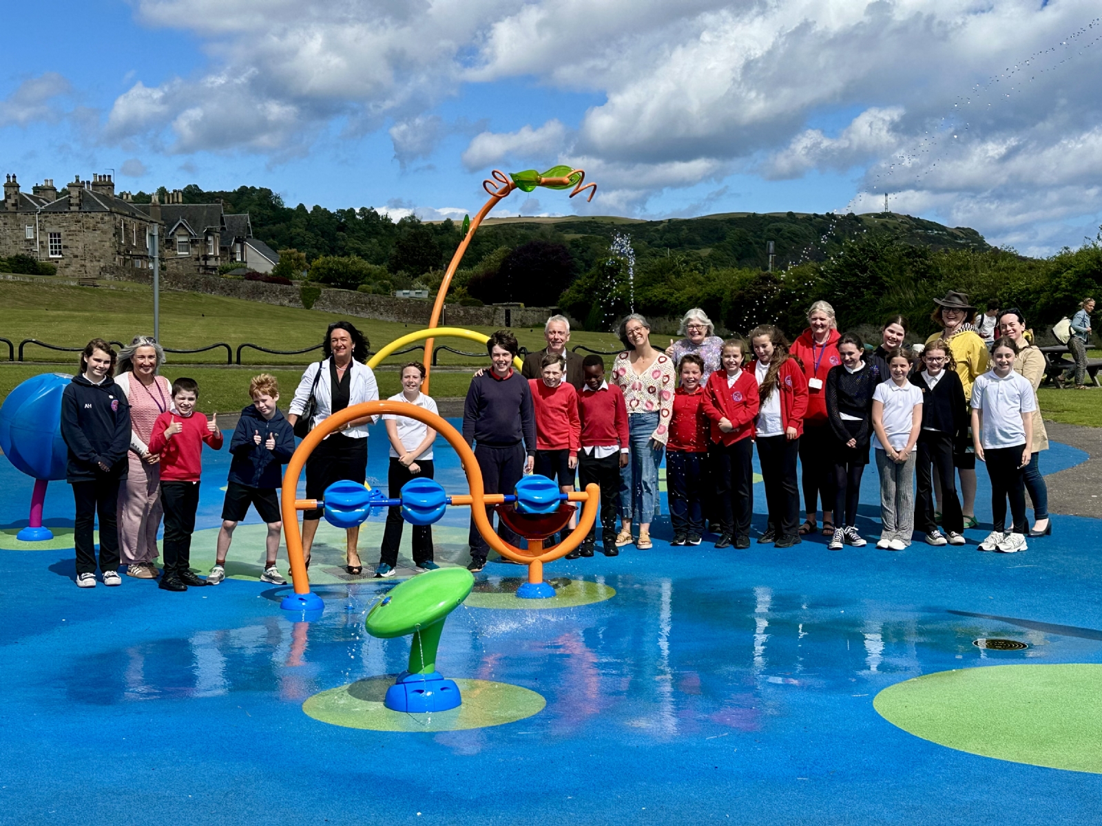 Splash pad official opening 2nd July 2026