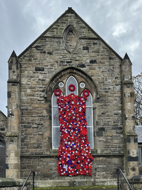 Remembrance poppies Parish