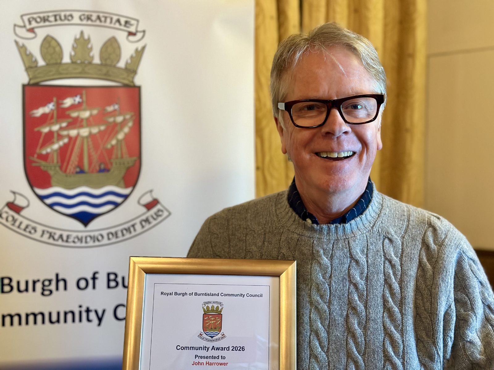 John Harrower, Community Award Winner 2026